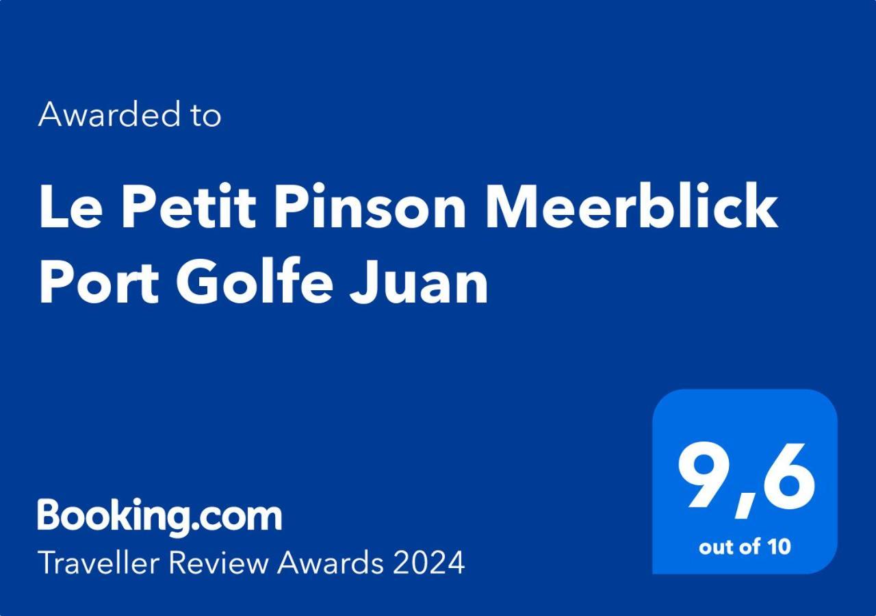 Le Petit Pinson Meerblick Port Golfe-Juan Εξωτερικό φωτογραφία